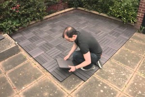 Installing Composite Decking Over Concrete Patio
