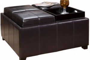 Leather Ottoman Coffee Tables