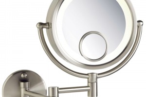 Magnifying Makeup Mirror With Light Wall Mounted