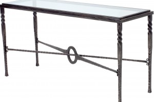 Metal Outdoor Console Table