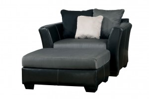 Oversized Recliner With Ottoman