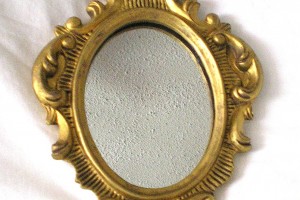 Small Gold Wall Mirrors