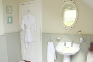 White Framed Mirror For Bathroom