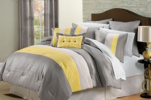 Yellow And Gray Bedroom Curtains